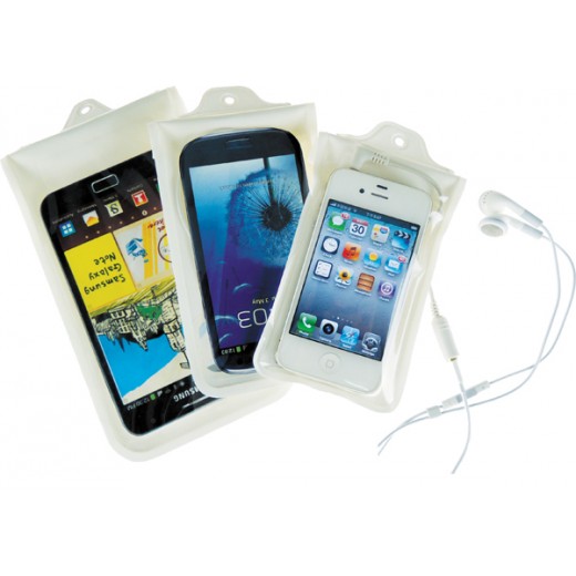 Στεγανή θήκη iPhone 5 με ακουστικά – Λευκή